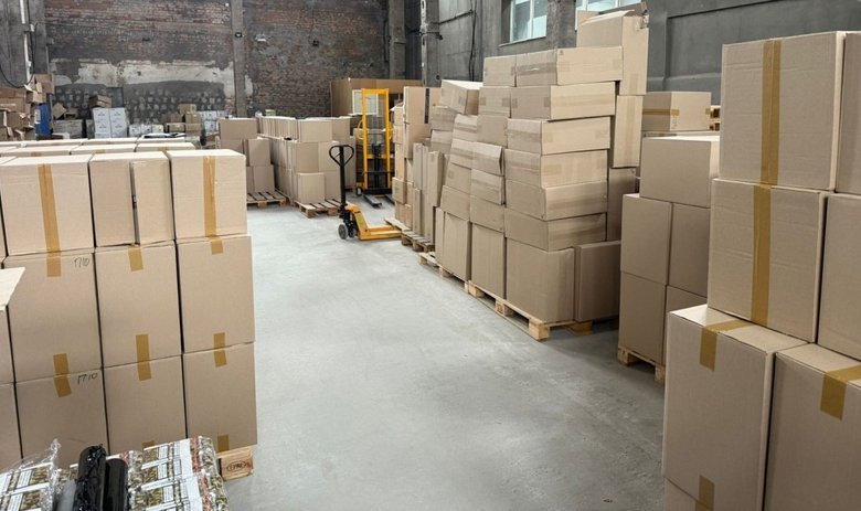 В Полтавской области разоблачена подпольная фабрика по изготовлению сигарет