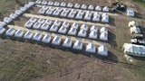 Рятувальники встановили перше в Україні наметове містечко для обсервації на виїзді з Дніпропетровщини. ВІДЕО+ФОТОрепортаж