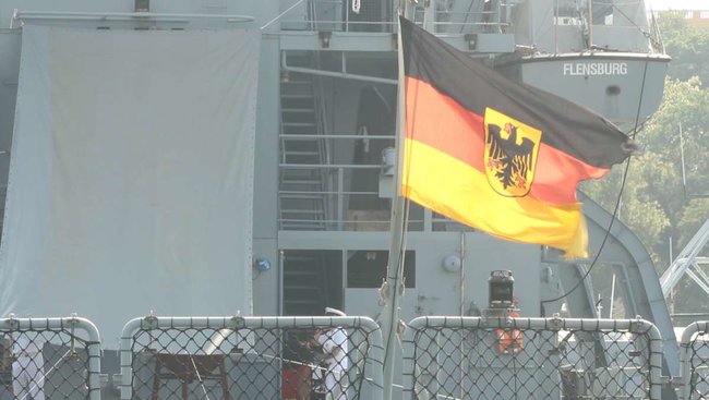 Russian military build-up in Black Sea led to increased presence of NATO ships in the region, Commander Boots says 04