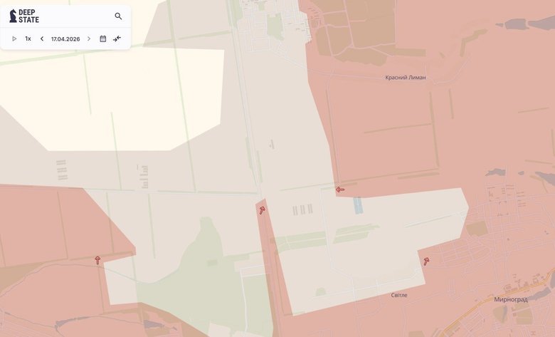 Просування РФ у Красному Лимані
