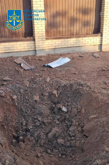 Russian troops attacked Beryslav district of Kherson 03