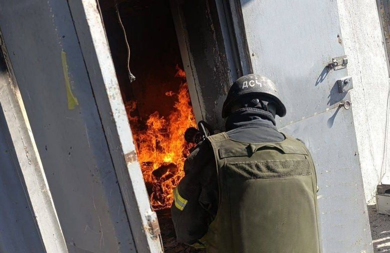Shelling of Nikopol region on 25 September