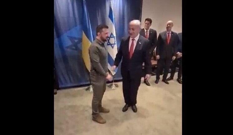 Зеленський у Нью-Йорку зустрівся із Нетаньяху. ФОТО