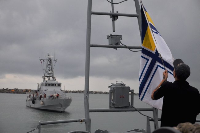 Корабельная группа ВМС Украины осуществила переход Черным морем в грузинский порт Поти 01 Корабельная группа ВМС Украины осуществила переход Черным морем в грузинский порт Поти 01