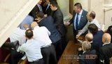 Оппозиция выкинула из зала "тушку" Табалова. ФОТО