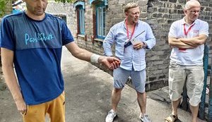 В результате обстрела наемников РФ на Донбассе ранен мирный житель, - директор "Восток-SOS" Реуцкий. ФОТО