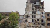 Знесення будівлі ТСОУ у Маріуполі