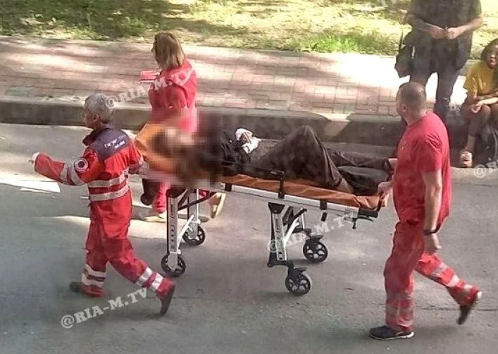 Потужний вибух пролунав у центрі окупованого Мелітополя, є постраждалі 03