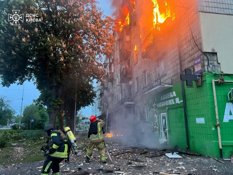 наслідки атаки на Київ