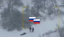 Дрон ликвидировал трех россиян