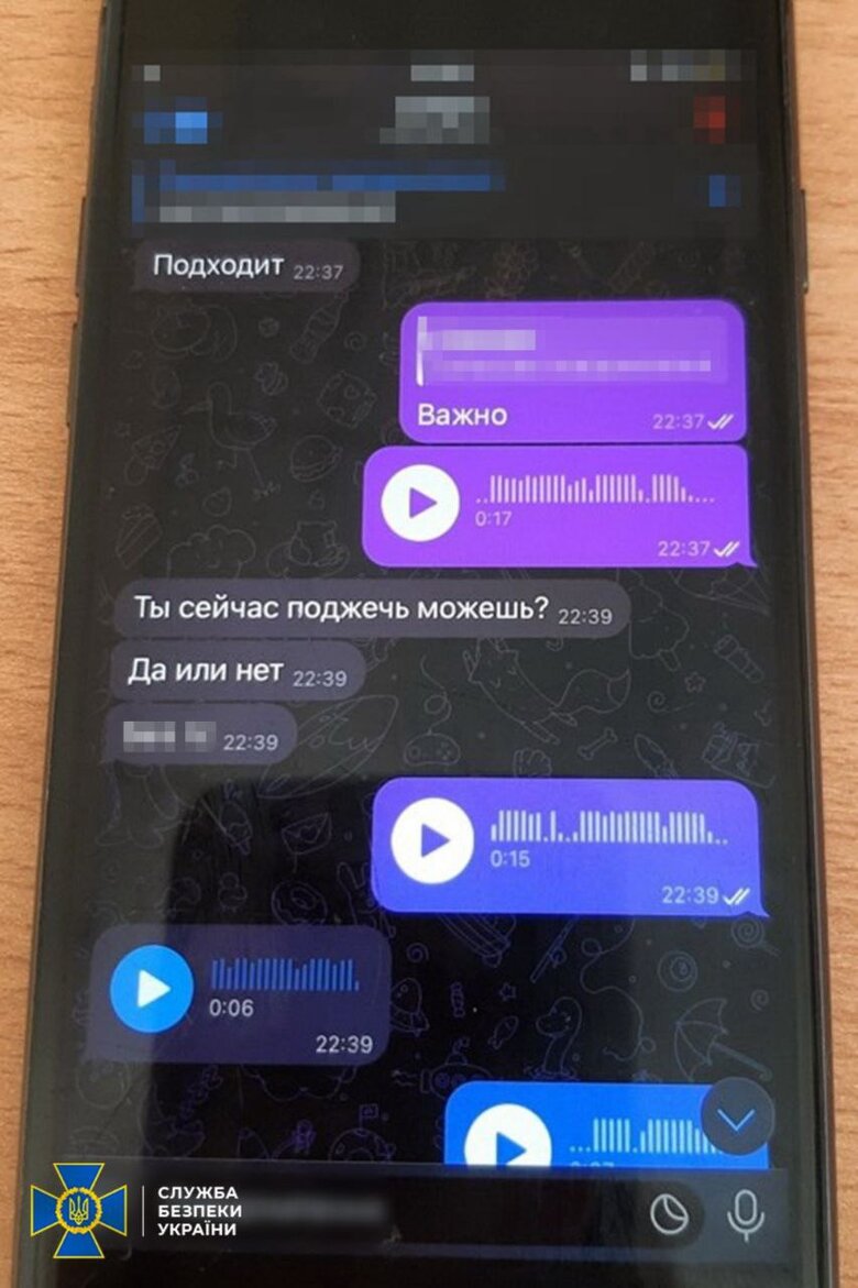 На Чернігівщині затримано диверсантів, які підпалювали об'єкт Укрзалізниці