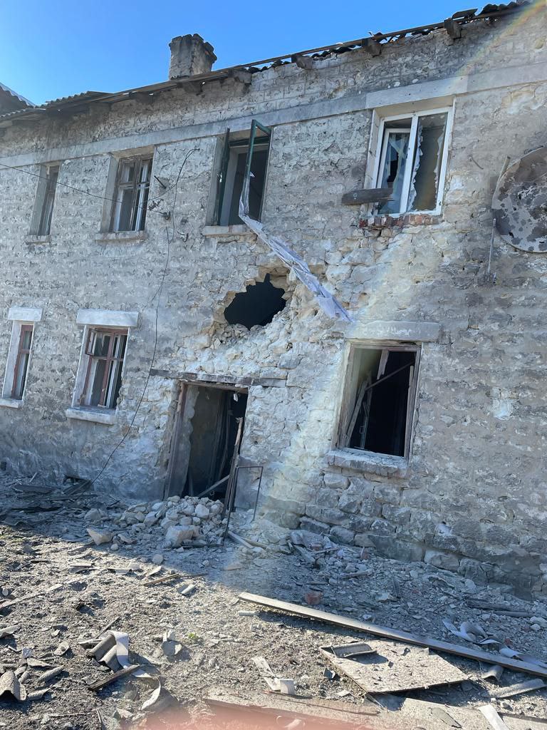 Наслідки обстрілу Костянтинівки на Донеччині 08