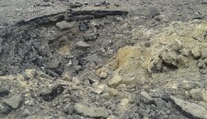 обстрел попасная
