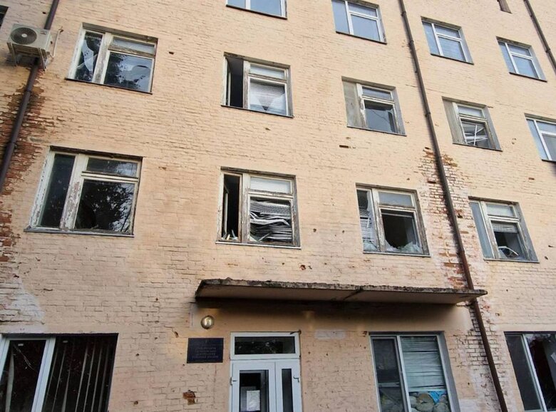 удар по лікарні в Семенівці Чернігівської області