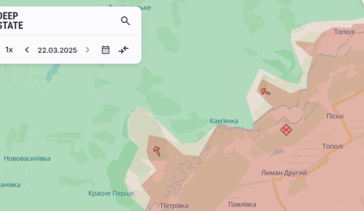 Ворог просунувся на Харківщині, - DeepState. КАРТА