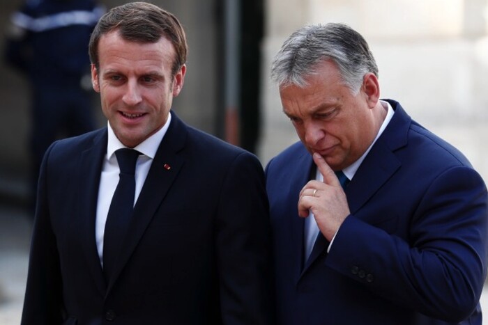 Emmanuel Macron: invited Orban to Paris to talk about Ukraine's accession to the EU | Censor.NET