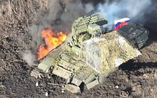 Total combat losses of Russian Federation since beginning of war - about 441,520 people (+730 per day), 6,951 tanks, 11,006 artillery systems, 13,284 armored combat vehicles. INFOGRAPHICS