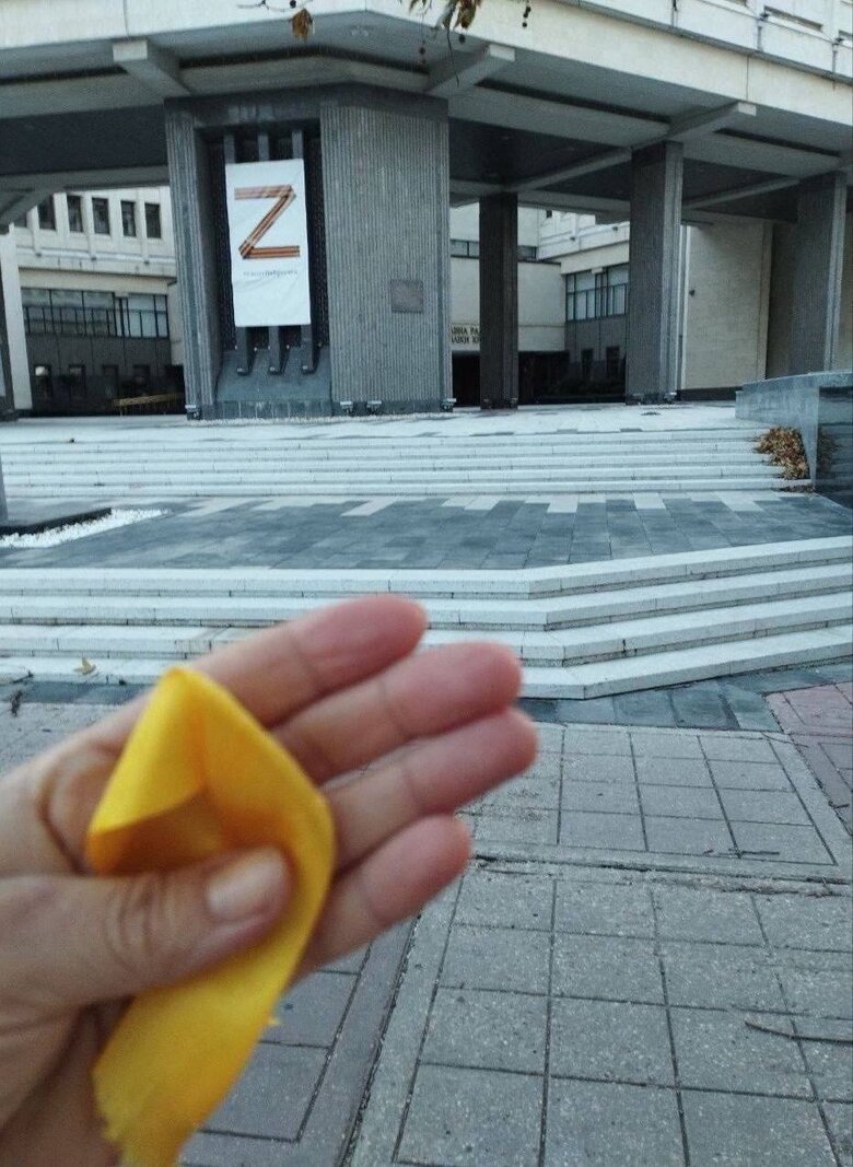 Ви не зробите із нас рашистів: Активісти Жовтої Стрічки продовжують чинити спротив на території окупованого Криму 06