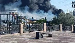 У Єйську під атакою дронів опинився морський порт. ВІДЕО+ФОТО