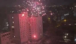 у Києві запустили феєрверк