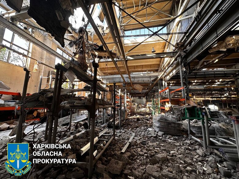У прокуратурі показали наслідки обстрілу росіянами Харкова