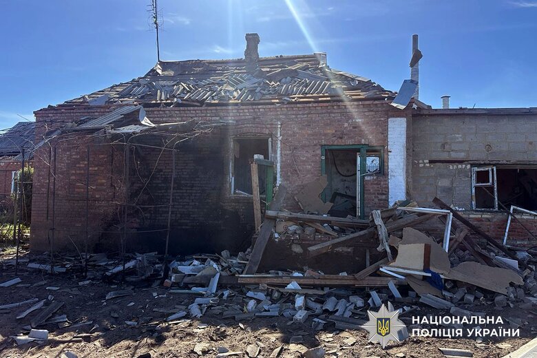Consequences of shelling in Donetsk region on 2 May