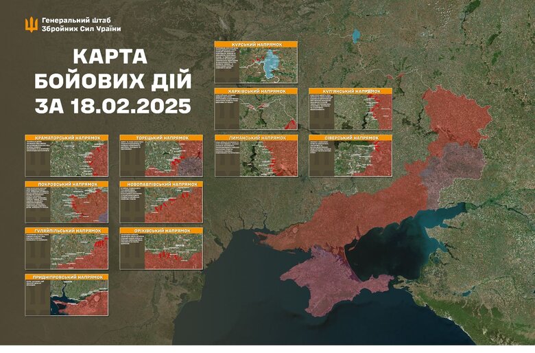 General Staff map