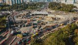 Ремонт розв’язки біля метро "Чернігівська": коли відновлять автомобільний та трамвайний рух. ФОТО