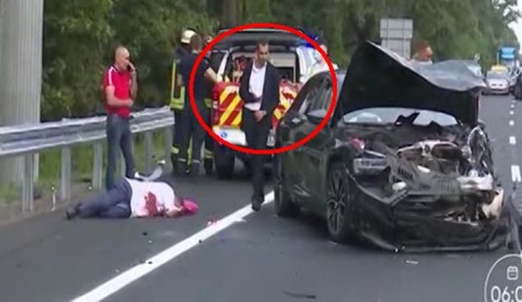 Запись с места ДТП с участием "слуги народа" Трухина, которую удалило уже более 30 СМИ. ВИДЕО