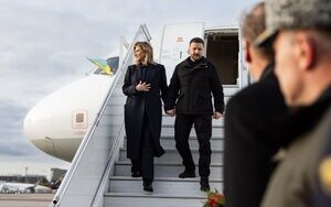 Зеленський та Олена Зеленська прибули до Фінляндії