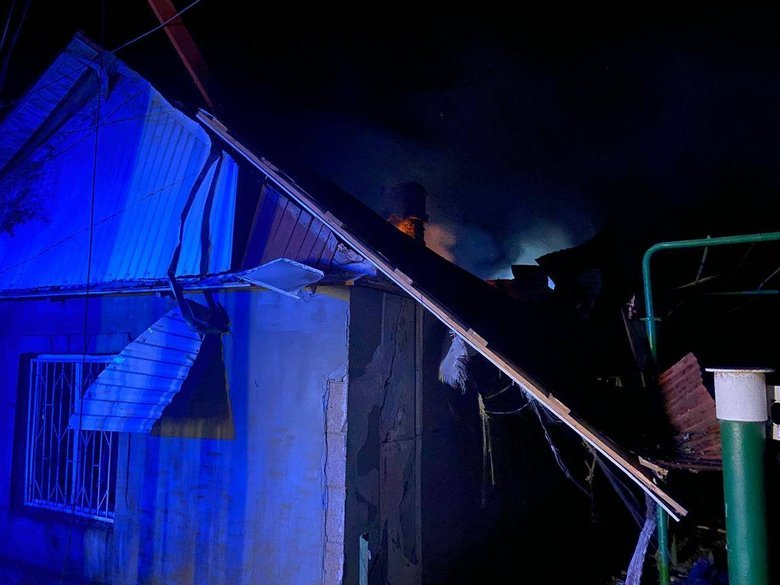 Массированная атака дронов на Одесскую область