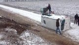 Под Донецком перевернулся автобус с музыкантами известной украинской группы. ФОТО