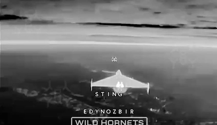 Операторы дронов 23-й бригады перехватчиками STING сбили 12 российских БПЛА. ВИДЕО