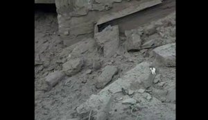 Underground passageway destroyed in Lukianivka following Russian strike. VIDEO