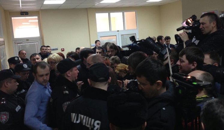 Deputies and Journalists not Allowed to Court Hearing of Vlasenko Case. PHOTO