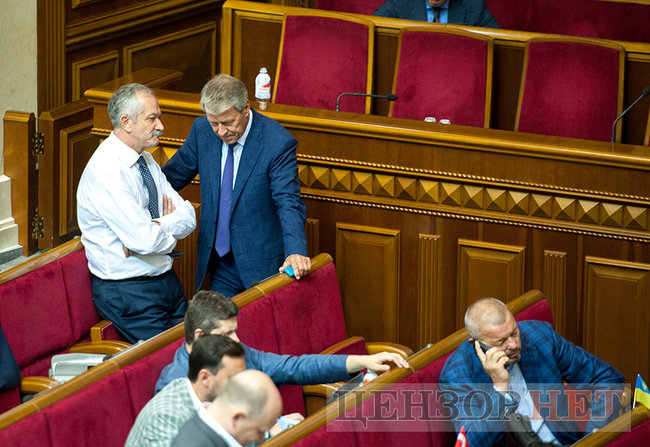 Мелірування Рибчинського, розповідь Мірошниченка Продан і Каплін, що розводить руками, - день роботи ВР 19 червня 03