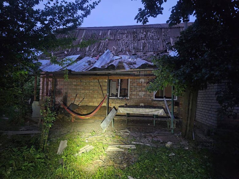 Consequences of the shelling of the Kyiv region