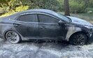 Двоє чоловіків підпалили авто активістки у Києві
