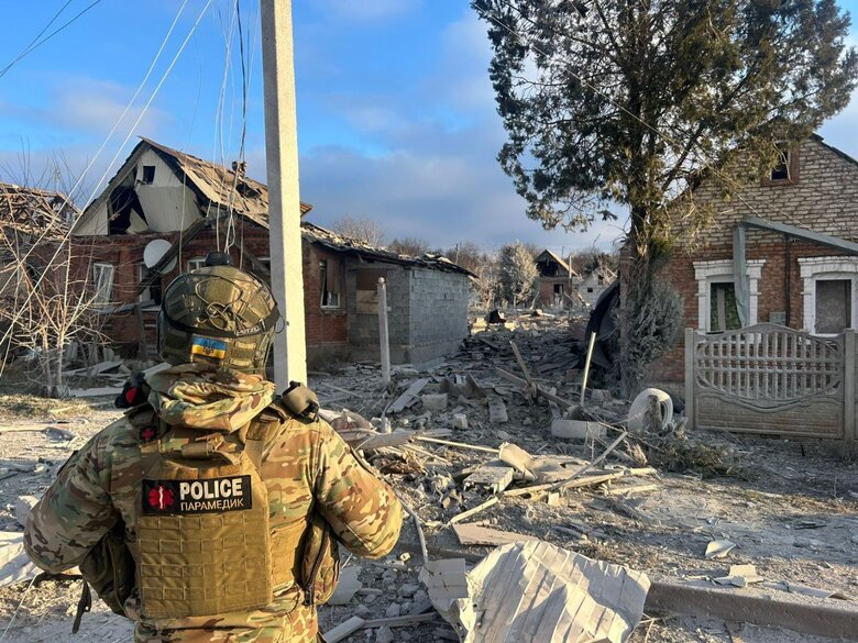 Наслідки обстрілу Донеччини