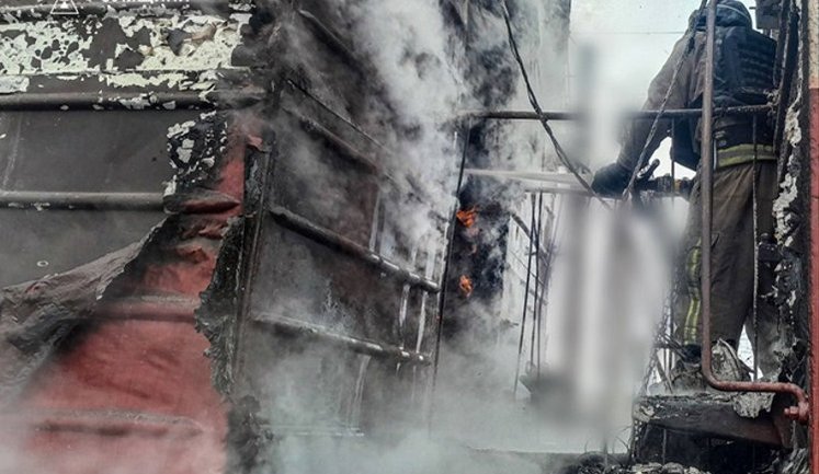 Russia strikes railway in Sumy region with drone. PHOTOS