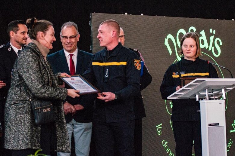Кінологи ДСНС у Франції