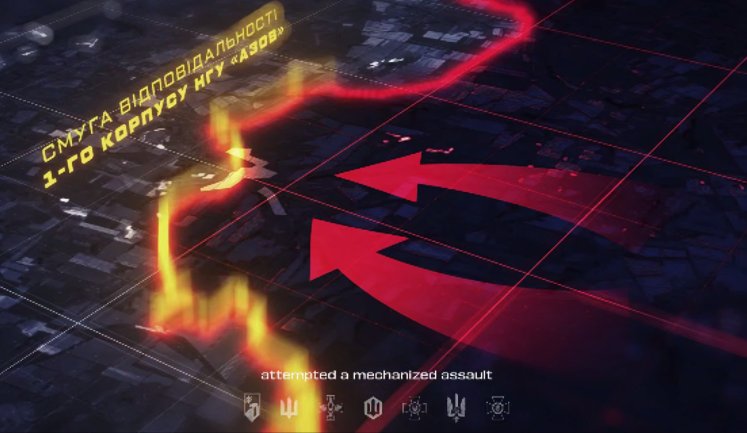 Large-scale mechanised assault by Russian Federation in Donetsk region has been repelled: 7 tanks and "Tornado-S" have been destroyed, and 123 occupiers have been eliminated, - "Azov". VIDEO