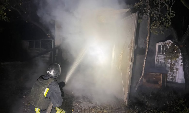 Russian missile and drone attack on Dnipropetrovsk region