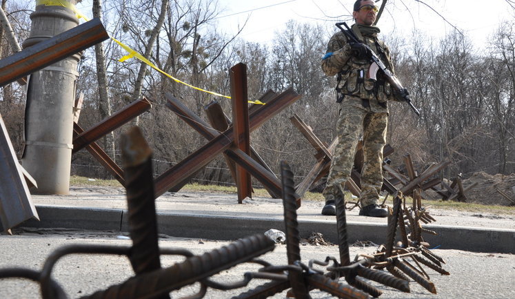 In coming days on outskirts of Kiev will be fierce fighting - British Ministry of Defense. PHOTO