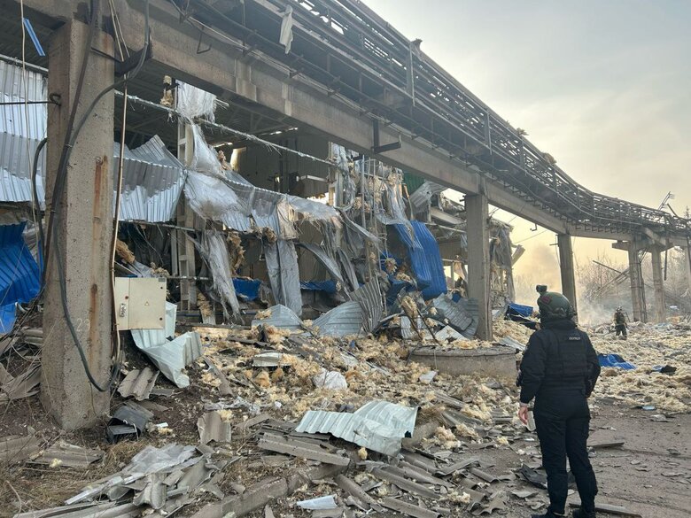 Consequences of shelling in Donetsk region