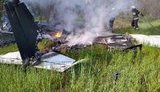 Два человека погибли в результате крушения легкомоторного самолета на Днепропетровщине. ФОТО+ВИДЕО