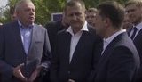 Зеленський у Дніпрі перевірив стан відремонтованого мосту. ВIДЕО