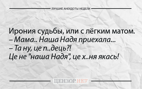 Найкращі анекдоти тижня від Цензор.НЕТ 04