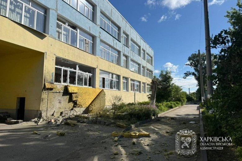 РФ вдарила по школі на Харківщині