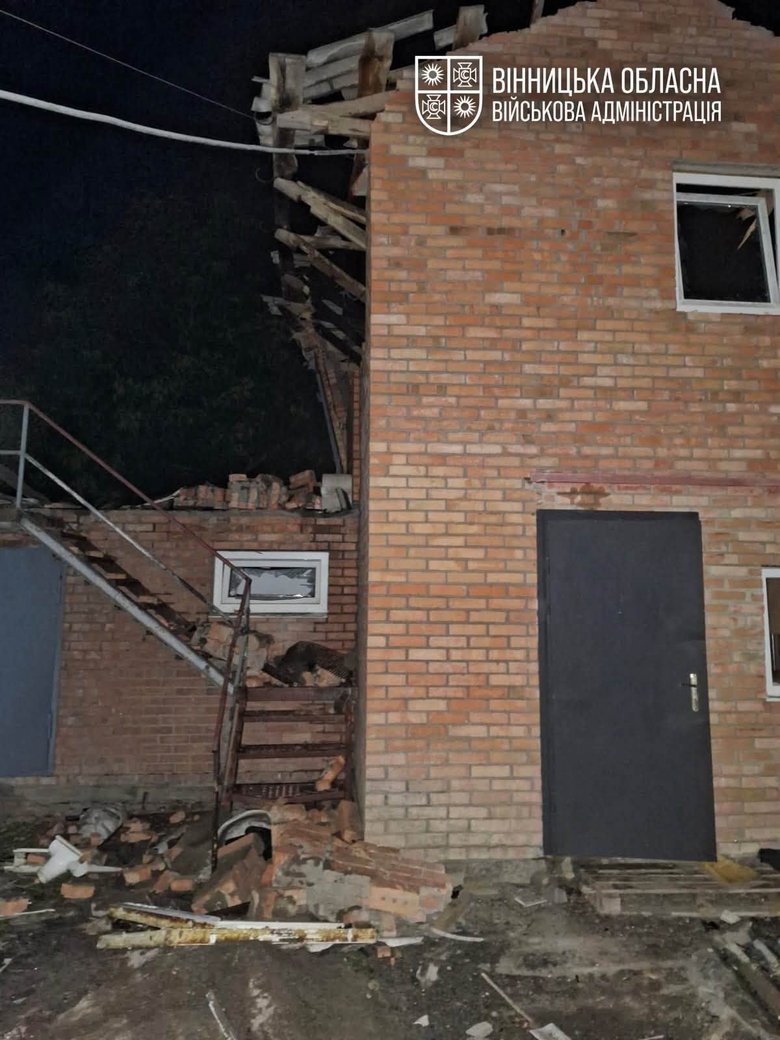 Ворожа атака спричинила пожежу в одній із громад Вінниччини